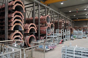  Storage facility with round column formwork 