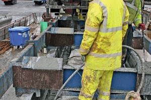  Concrete can largely be poured in the ­outdoor area thanks to the permanently moderate maritime climate prevalent on the island 