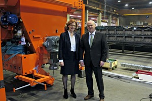  The Managing Director of Avermann Betonfertigteiltechnik GmbH &amp; Co. KG Dr. Maike Keller and Lutz Pfleger  