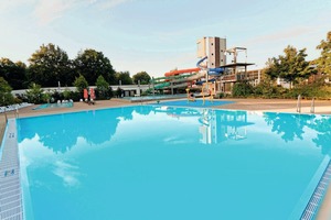  Das sanierte Nichtschwimmerbecken im Nettebad in Osnabrück  