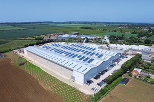  <div class="bildtext_en">The factory in Brigg is modernized and extended by 3,000m² of factory space </div> 