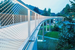  The longest textile-reinforced pedestrian bridge in the world with Solidian reinforcements in Albstadt-Lautlingen  