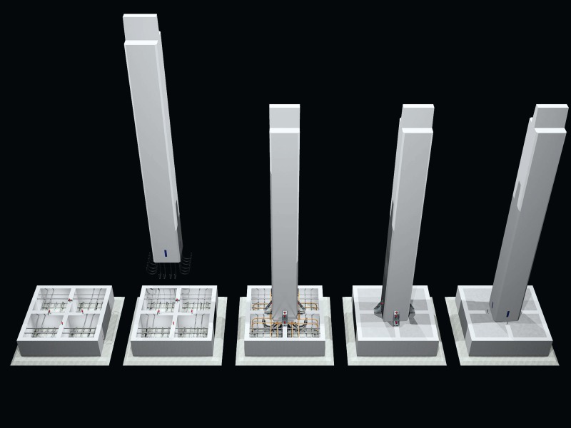 Concrete Plant Precast Technology A precast concrete foundation is used as a structure basis for a variety of objects. concrete plant precast technology