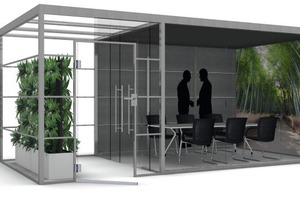  The “Think.Tank” room-in-room solution can be integrated into any office landscape  