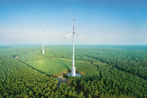  This is how it will look like: the highest wind turbine in the world combined with a water battery  