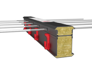  Halfen HIT Iso elements offer maximum safety and have an insulation core of noncombustible mineral wool 