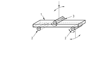  Principle of the laboratory test of concrete grass grids – EN 1339 [3] 