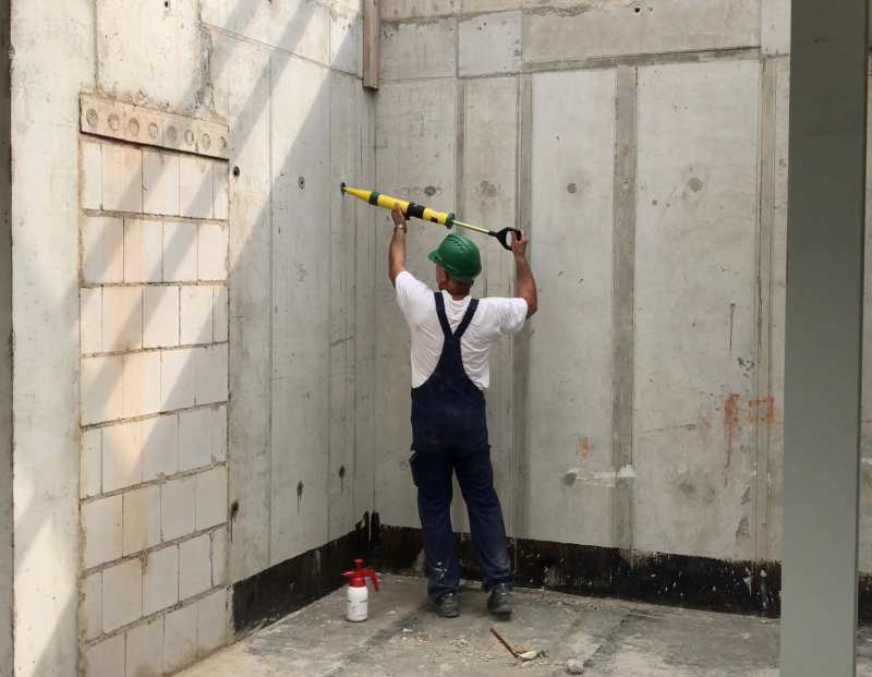 How To Fill In Holes Concrete Walls