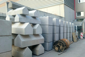  „Eco-stones“ are concrete products in the type of concrete masonry blocks ... 