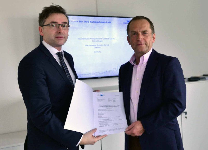 Leading supplier of machinery and plant systems invests in Stassfurt, Germany