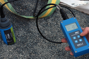  The SONO-M1 analyzer measures 1.5 kg of aggregates in only 2 s 