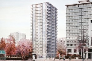  Wettbewerbsentwurf von Barkow Leibinger Architekten mit schlaich bergermann partner und Transsolar 