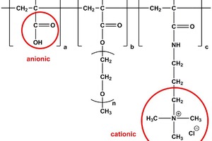  Example of an amphoteric polycarboxylate-based superplasticizer 