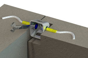  B. T. innovation pre­mium product: BT-Spannschloss ® turnbuckle, patented product for dry connection of precast concrete elements  