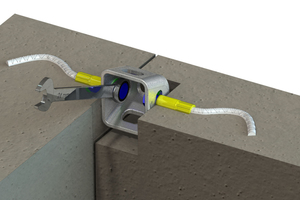  B. T. innovation Spitzenprodukt: BT-Spannschloss ®, patentiertes Produkt für das trockene Verbinden von Betonfertigteilen  