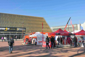  2015 fanden Intermat und World of Concrete Europe erstmals zeitgleich in Paris, Frankreich, statt 