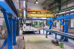  The Form Master shuttering and deshuttering robot was the first step taken towards a highly automated production process  