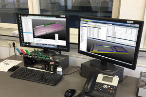  An example for a control center of a plant: With UniCAM.10 the users have an overview of all-important parameters 