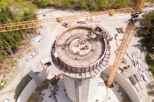  Water battery project in Gaildorf – installation of active storage within passive reservoir 