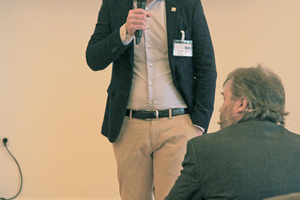  Florian Klostermann, Chairman of the SLG Executive Board, welcomed conference attendees to the venue  