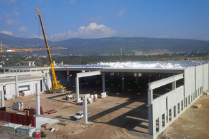  Assemblage of an Ondal building with slab span of 41 m 