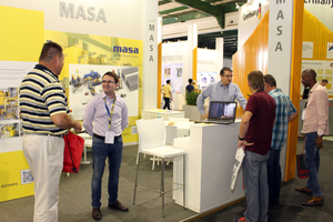  At this year’s Bauma Conexpo Africa, participation of the German government was exemplified by this presentation of the Masa team 