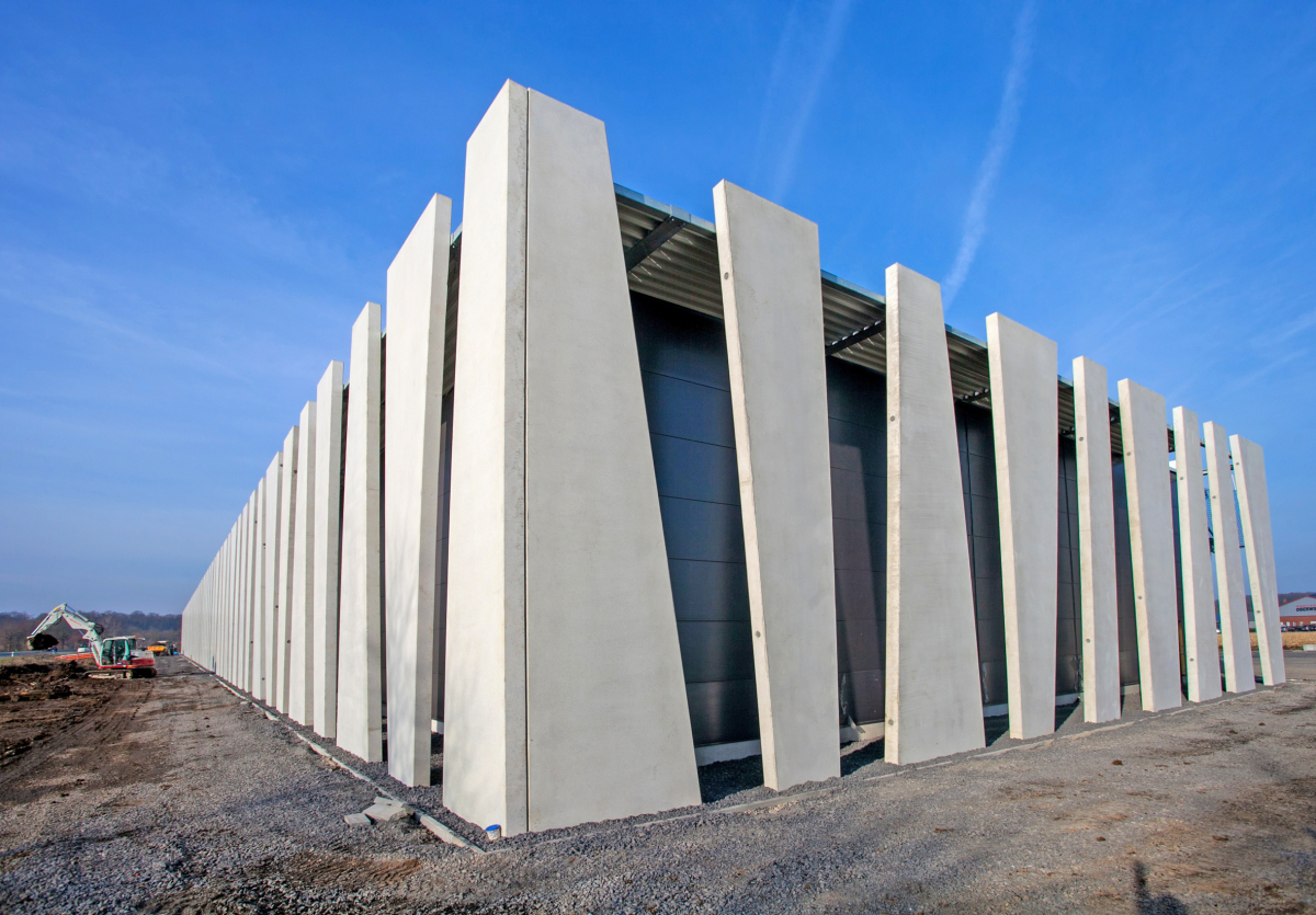 Successful recycling of construction waste and precast concrete