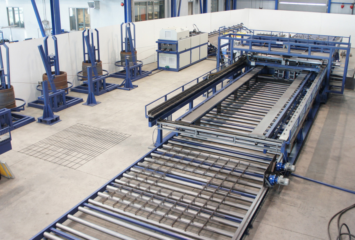 Wire mesh production top
