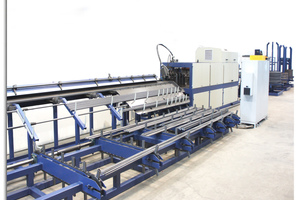  The MELC Flexiline with pocket conveyor  