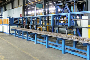  The PL Tris lattice girder machine  