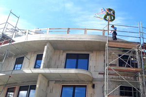  Topping-out ceremony in Ahlbeck 