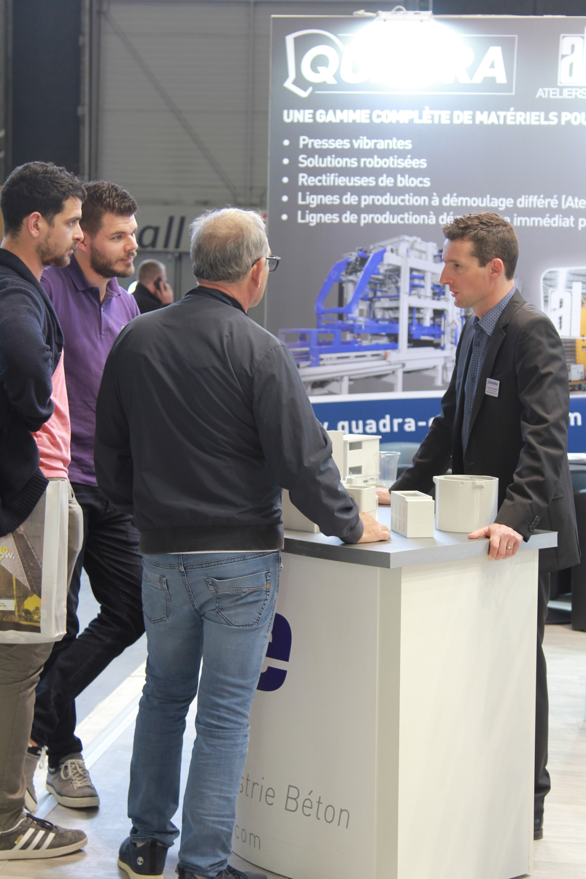 fantastic trade fair suffers from strike concrete plant precast technology