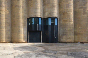  ... and the outdoor spaces in front of the Silo Hotel building situated at the Cape Town Victoria &amp; Alfred Waterfront 