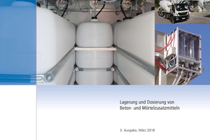  Das überarbeitete Merkblatt „Lagerung und Dosierung von Beton- und Mörtelzusatzmitteln“ steht auf der Website der Deutschen Bauchemie kostenfrei zum Download bereit  