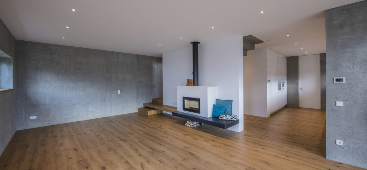 Concrete wall best sale house