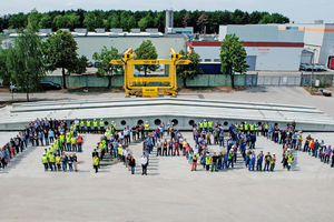  Pekabex staff members on the Poznań premises 