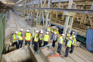  … who got a comprehensive guided tour of the Pekabex precast production facility in Poznań 