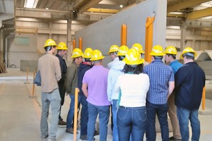  A visit to the Prefab Construções manufacturing plant was organized 