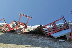  Strong gust during a thunderstorm can cause a domino effect and large damage as well as loss of time 
