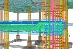  … die 3D-Bewehrungsplanung von Bauteilen, … 