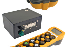  The RC-S and RC-SP radio remote control transmitters and receiver from J.D. Neuhaus for the safe and convenient control of hoists and cranes  