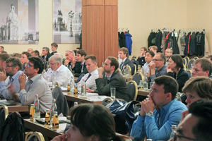  The large lecture hall in the Hilton Hotel in the center of Dresden was well filled on both days at the last Carbon and Textile Concrete Conference 2017 