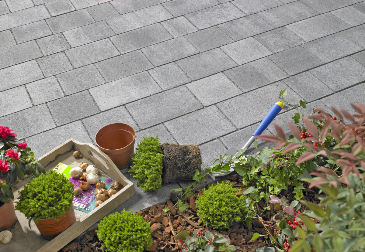 Interlocking Permeable Concrete Pavers