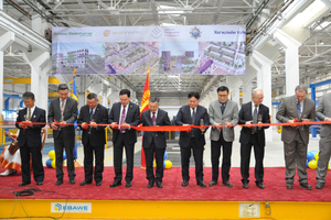  Opening ceremony of the Erel BUK-1 precast plant near Ulan Bator 