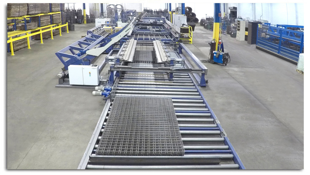 New mesh welding line installed in the US - Concrete Plant
