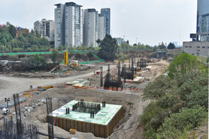  Foundation platforms of the columns 