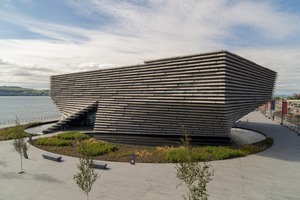  The Victoria &amp; Albert Museum of Design in Dundee is situated on the River Tay  