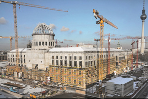  As-built condition of the Humboldt Forum last year 