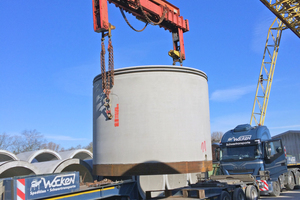  Berding Beton supplied the requested high-performance jacking pipes, ... 