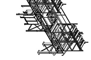  Layout sketch for entire system 